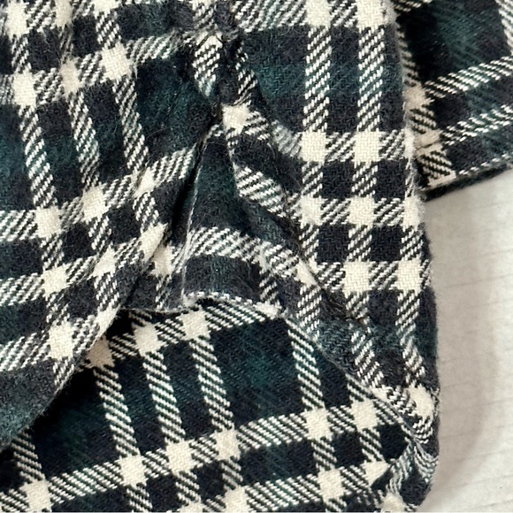 Alaskan Wilderness Gear Mens Size Large Green And Black Checkered Flannel Shirt - Picture 8 of 8